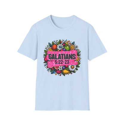 Faith Scripture T-Shirt| Galatians 5:22-23