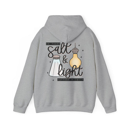 Hoodie — "Be the Salt & Light" Christian Faith Hoodie (Matthew 5:13-16)