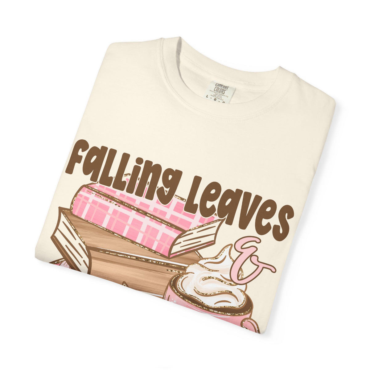 Fall Book Lover Shirt, Falling Leaves More Books Please Tee, Bookish T-Shirt, Reader Gift, Librarian Shirt, Cozy Fall Reading Tee