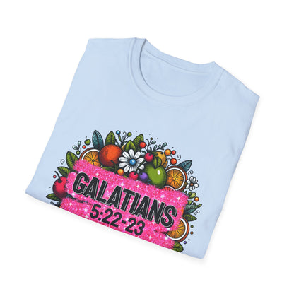 Faith Scripture T-Shirt| Galatians 5:22-23