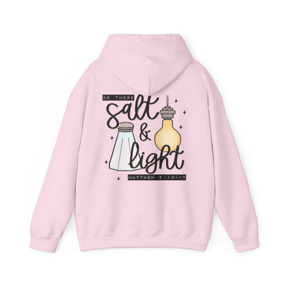 Hoodie — "Be the Salt & Light" Christian Faith Hoodie (Matthew 5:13-16)