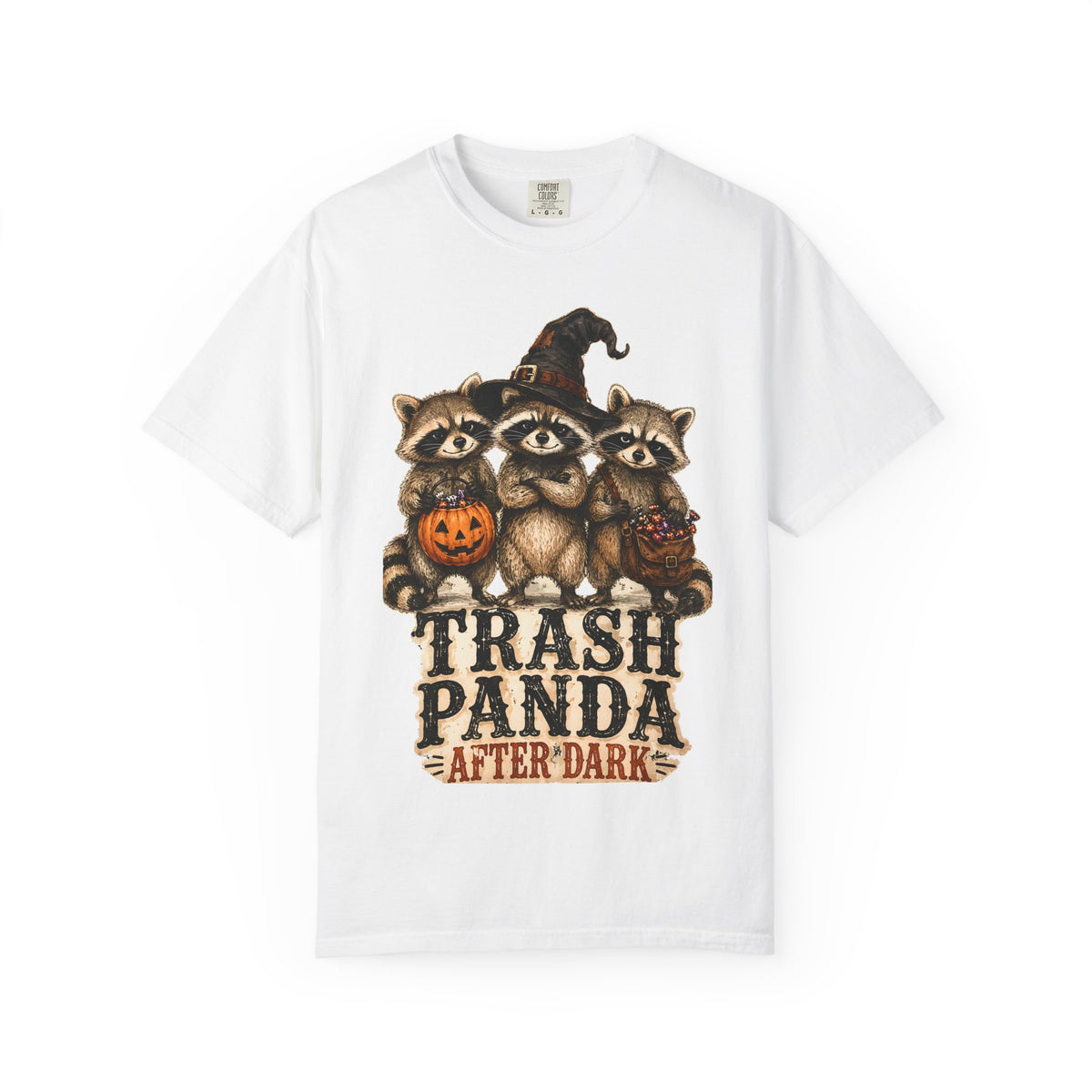 Trash Panda Shirt, Funny Raccoon Shirt, Halloween Raccoon Tee, Cute Halloween Shirt, Raccoon Lover Gift, Funny Fall Graphic Tee