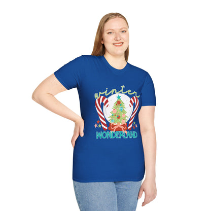 Winter Wonderland T-Shirt | Winter Aesthetic Tee, Unisex Apparel, Halloween Gift, Religious T-Shirt, Everyday Comfort Wear