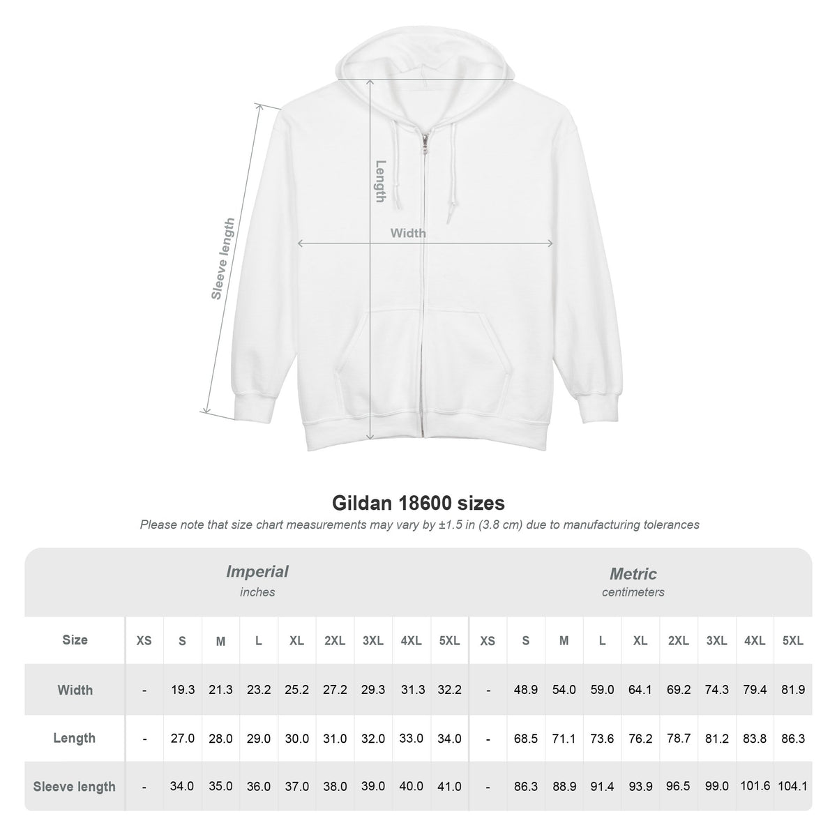 Zip Hoodie — "Peace, Love, Camp" Minimal Campfire Graphic Zip-Up Hooded Sweatshirt
