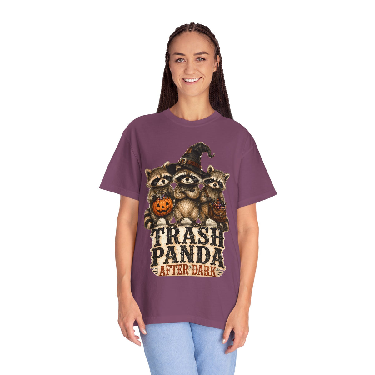 Trash Panda Shirt, Funny Raccoon Shirt, Halloween Raccoon Tee, Cute Halloween Shirt, Raccoon Lover Gift, Funny Fall Graphic Tee