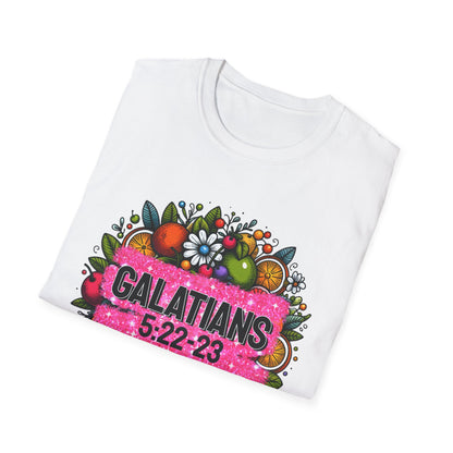 Faith Scripture T-Shirt| Galatians 5:22-23