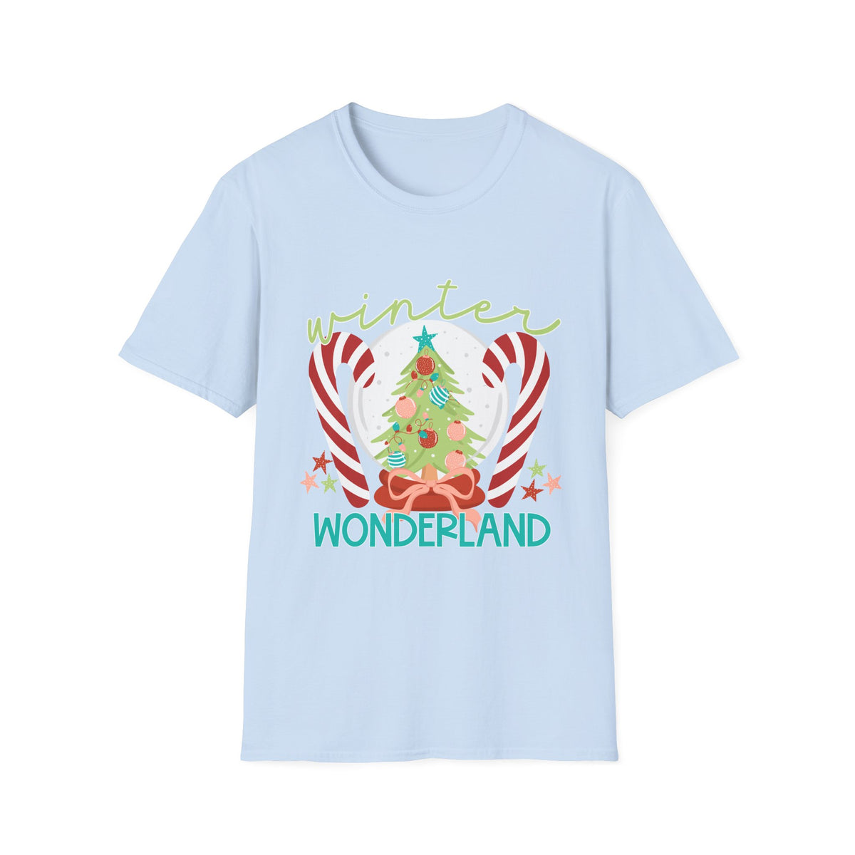 Winter Wonderland T-Shirt | Winter Aesthetic Tee, Unisex Apparel, Halloween Gift, Religious T-Shirt, Everyday Comfort Wear