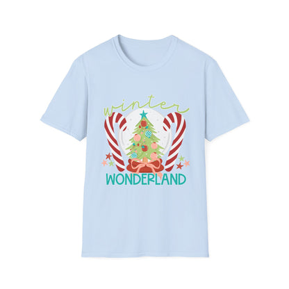 Winter Wonderland T-Shirt | Winter Aesthetic Tee, Unisex Apparel, Halloween Gift, Religious T-Shirt, Everyday Comfort Wear