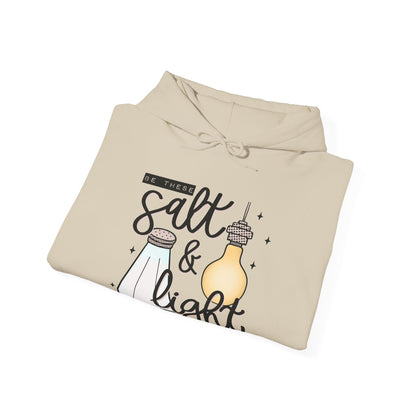 Hoodie — "Be the Salt & Light" Christian Faith Hoodie (Matthew 5:13-16)