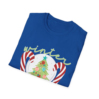 Winter Wonderland T-Shirt | Winter Aesthetic Tee, Unisex Apparel, Halloween Gift, Religious T-Shirt, Everyday Comfort Wear