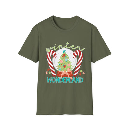 Winter Wonderland T-Shirt | Winter Aesthetic Tee, Unisex Apparel, Halloween Gift, Religious T-Shirt, Everyday Comfort Wear