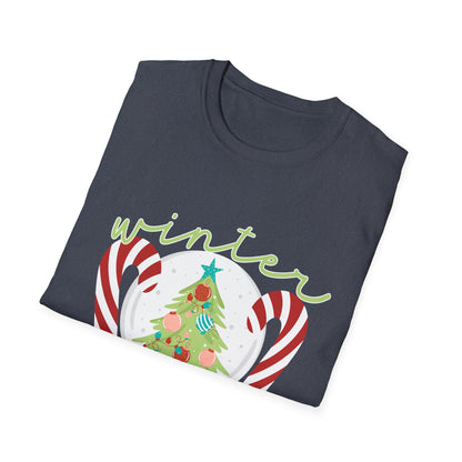 Winter Wonderland T-Shirt | Winter Aesthetic Tee, Unisex Apparel, Halloween Gift, Religious T-Shirt, Everyday Comfort Wear