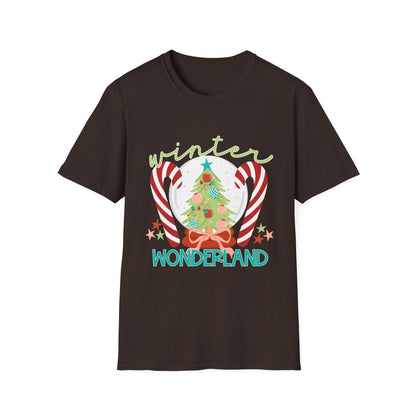Winter Wonderland T-Shirt | Winter Aesthetic Tee, Unisex Apparel, Halloween Gift, Religious T-Shirt, Everyday Comfort Wear