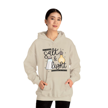 Hoodie — "Be the Salt & Light" Christian Faith Hoodie (Matthew 5:13-16)