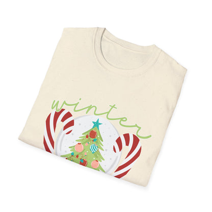 Winter Wonderland T-Shirt | Winter Aesthetic Tee, Unisex Apparel, Halloween Gift, Religious T-Shirt, Everyday Comfort Wear