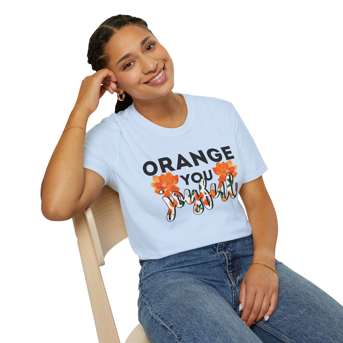 Fall Punny T-Shirt - Orange You Joyful