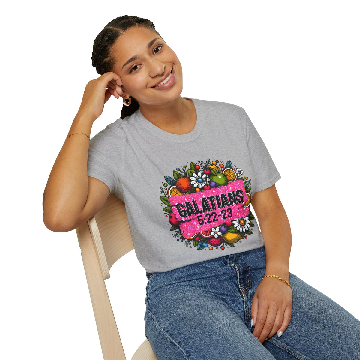 Faith Scripture T-Shirt| Galatians 5:22-23