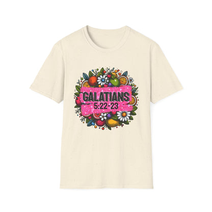 Faith Scripture T-Shirt| Galatians 5:22-23
