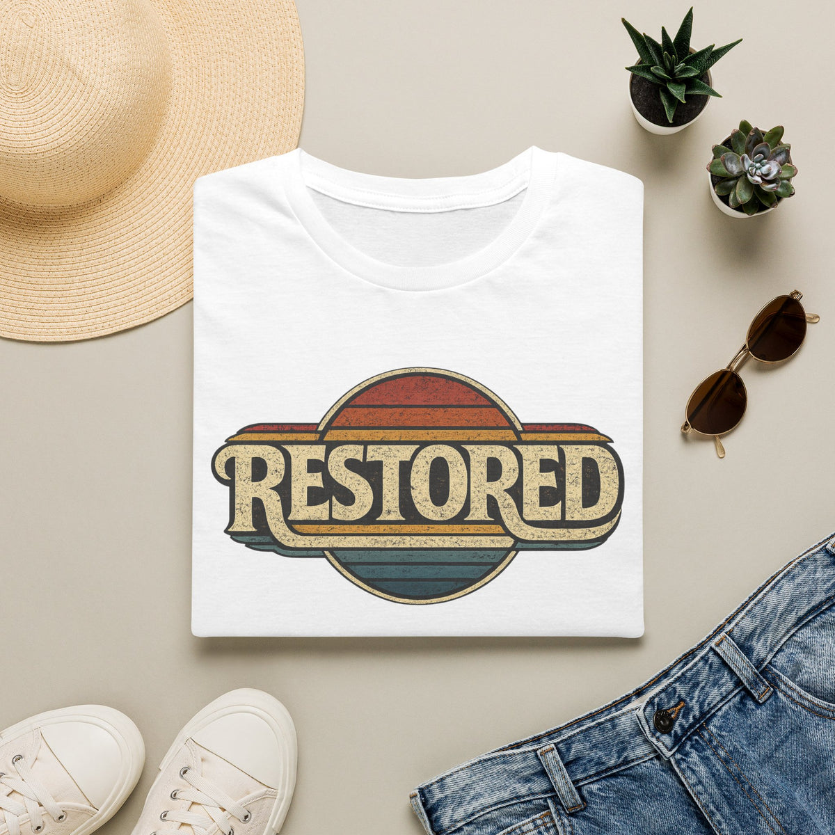 Restored Vintage T‑Shirt