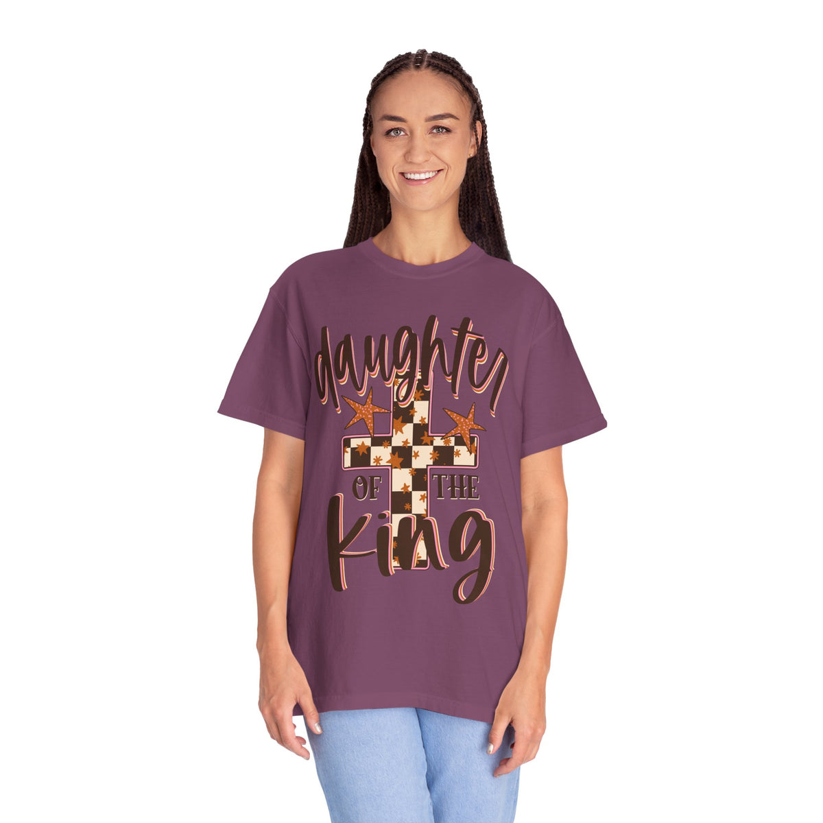 Daughter of the King Shirt, Christian Shirt for Women, Faith Based T-Shirt, Christian Cross Tee, Jesus Shirt, Christian Gift for Her