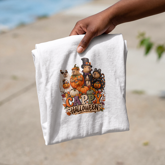 Capybara Halloween Shirt, Cappy Halloween Tee, Cute Capybara Shirt, Funny Halloween T-Shirt, Capybara Lover Gift, Fall Graphic Tee