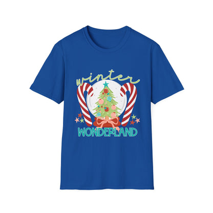 Winter Wonderland T-Shirt | Winter Aesthetic Tee, Unisex Apparel, Halloween Gift, Religious T-Shirt, Everyday Comfort Wear