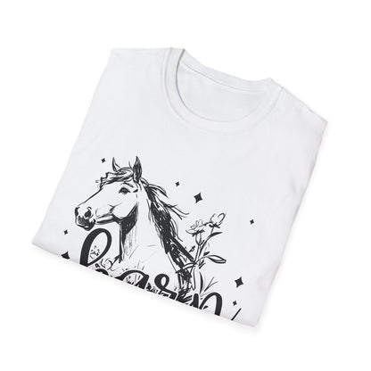 Barn Hair Don't Care Graphic Tee, Unisex Softstyle T-Shirt, Vintage Shirt, Casual Wear, Gift for Her, Cozy Style