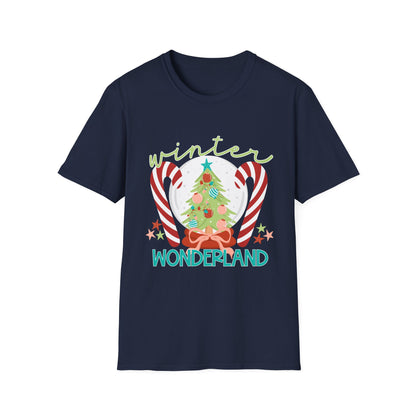 Winter Wonderland T-Shirt | Winter Aesthetic Tee, Unisex Apparel, Halloween Gift, Religious T-Shirt, Everyday Comfort Wear