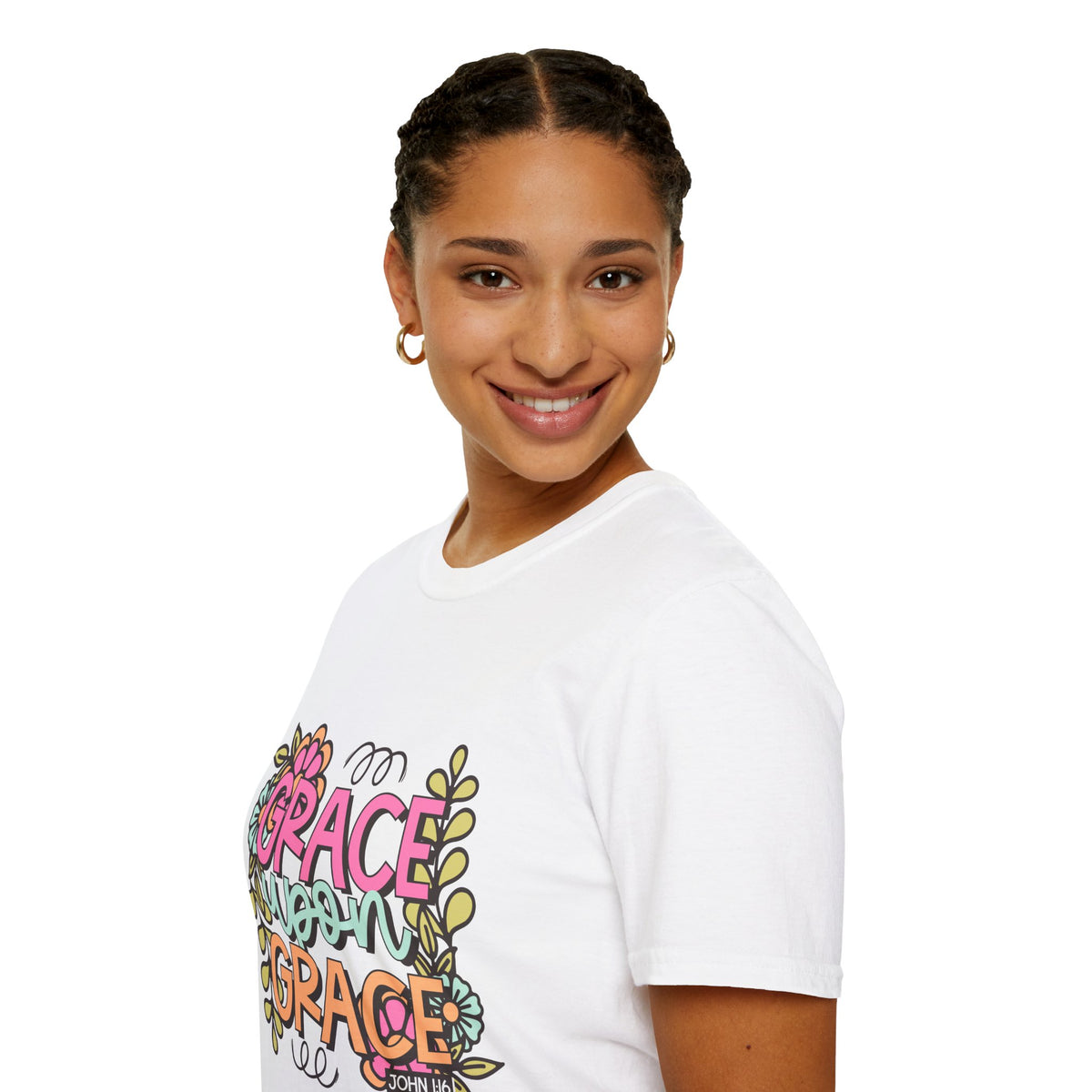 Grace Upon Grace T-Shirt | Fall Aesthetic Tee, Unisex Apparel, Christian Gift, Religious T-Shirt, Everyday Comfort Wear