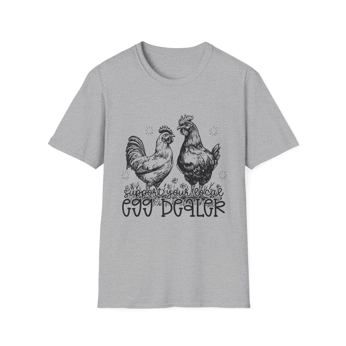 Support Your Local Egg Dealer T-Shirt | Fall Aesthetic Tee, Unisex Apparel, Halloween Gift, Religious T-Shirt, Everyday Comfort Wear