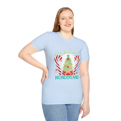 Winter Wonderland T-Shirt | Winter Aesthetic Tee, Unisex Apparel, Halloween Gift, Religious T-Shirt, Everyday Comfort Wear