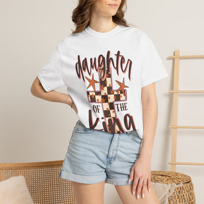 Daughter of the King Shirt, Christian Shirt for Women, Faith Based T-Shirt, Christian Cross Tee, Jesus Shirt, Christian Gift for Her