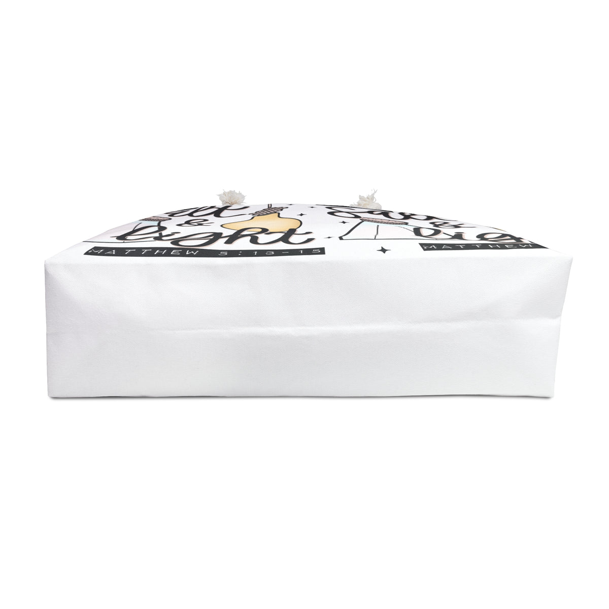 Salt & Light Weekender Bag — Christian Inspirational Travel Tote (Matthew 5:13-16)