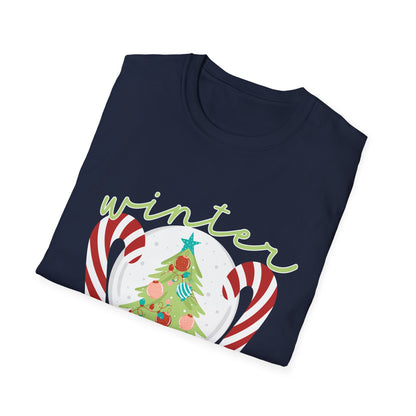 Winter Wonderland T-Shirt | Winter Aesthetic Tee, Unisex Apparel, Halloween Gift, Religious T-Shirt, Everyday Comfort Wear