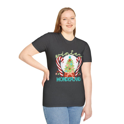 Winter Wonderland T-Shirt | Winter Aesthetic Tee, Unisex Apparel, Halloween Gift, Religious T-Shirt, Everyday Comfort Wear