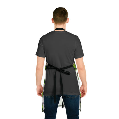 Breakthrough Mode Apron — Green Fist Graphic Kitchen Apron