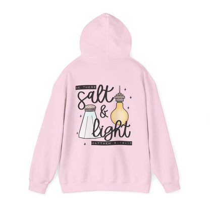 Hoodie — "Be the Salt & Light" Christian Faith Hoodie (Matthew 5:13-16)