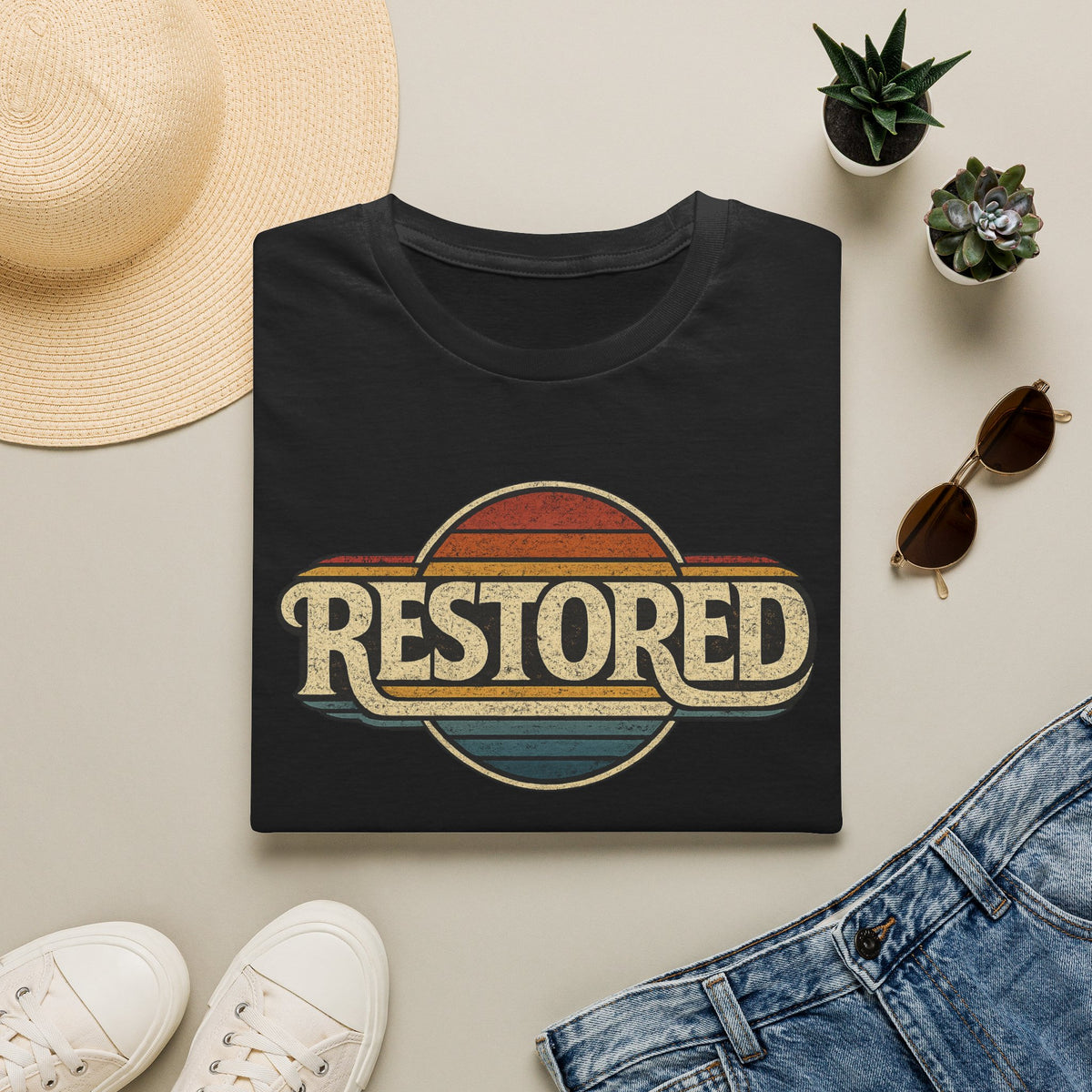 Restored Vintage T‑Shirt