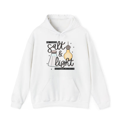 Hoodie — "Be the Salt & Light" Christian Faith Hoodie (Matthew 5:13-16)