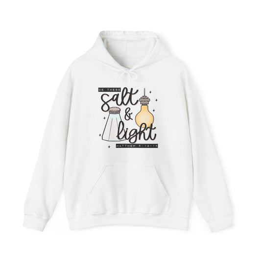 Hoodie — "Be the Salt & Light" Christian Faith Hoodie (Matthew 5:13-16)