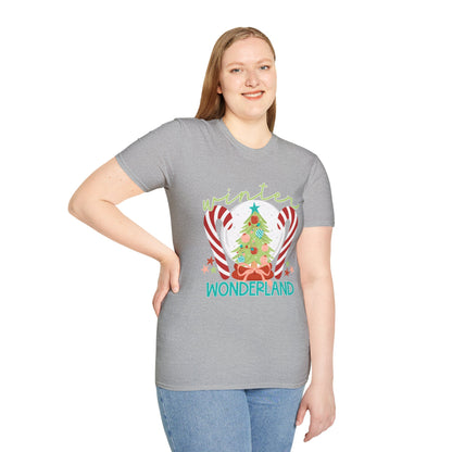 Winter Wonderland T-Shirt | Winter Aesthetic Tee, Unisex Apparel, Halloween Gift, Religious T-Shirt, Everyday Comfort Wear