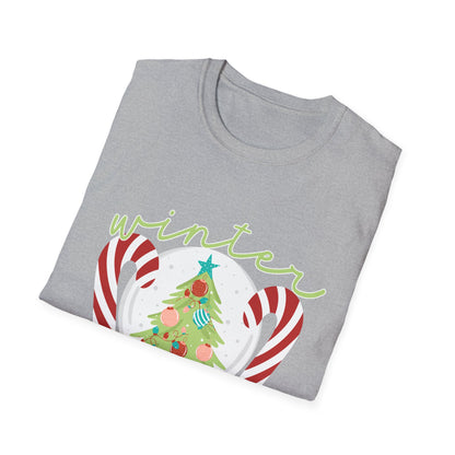 Winter Wonderland T-Shirt | Winter Aesthetic Tee, Unisex Apparel, Halloween Gift, Religious T-Shirt, Everyday Comfort Wear