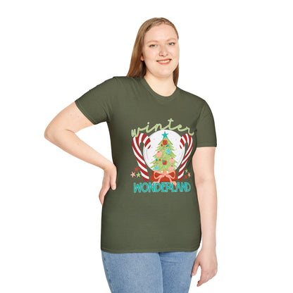 Winter Wonderland T-Shirt | Winter Aesthetic Tee, Unisex Apparel, Halloween Gift, Religious T-Shirt, Everyday Comfort Wear