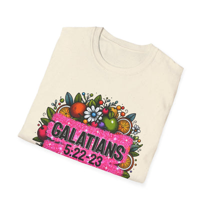 Faith Scripture T-Shirt| Galatians 5:22-23