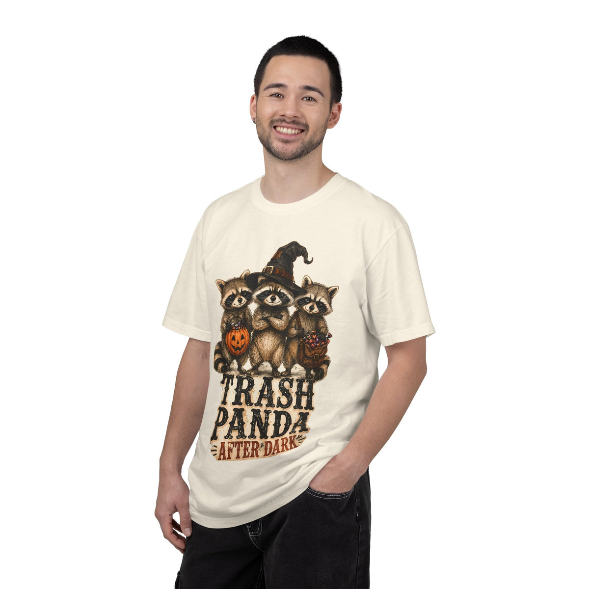 Trash Panda Shirt, Funny Raccoon Shirt, Halloween Raccoon Tee, Cute Halloween Shirt, Raccoon Lover Gift, Funny Fall Graphic Tee
