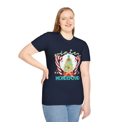 Winter Wonderland T-Shirt | Winter Aesthetic Tee, Unisex Apparel, Halloween Gift, Religious T-Shirt, Everyday Comfort Wear