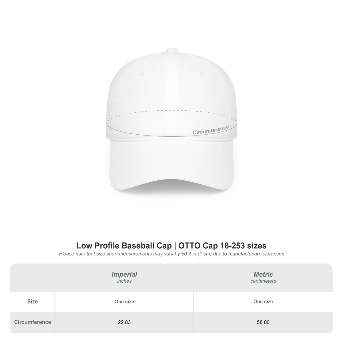 Restored Embroidered Baseball Cap - Vintage Design