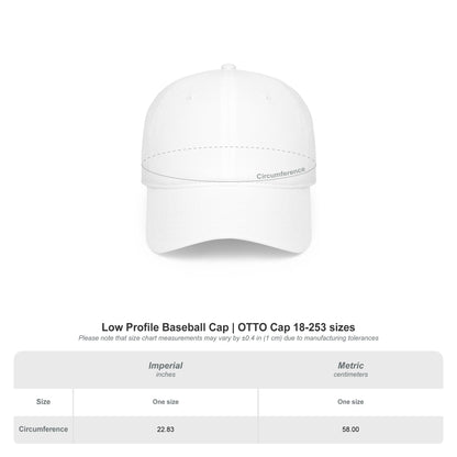 Restored Embroidered Baseball Cap - Vintage Design