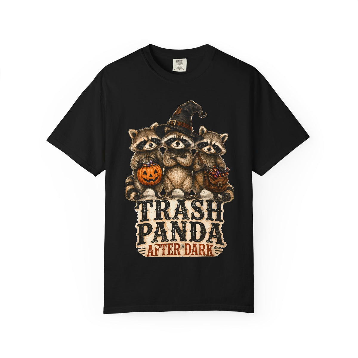 Trash Panda Shirt, Funny Raccoon Shirt, Halloween Raccoon Tee, Cute Halloween Shirt, Raccoon Lover Gift, Funny Fall Graphic Tee