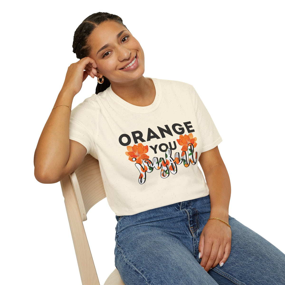Fall Punny T-Shirt - Orange You Joyful